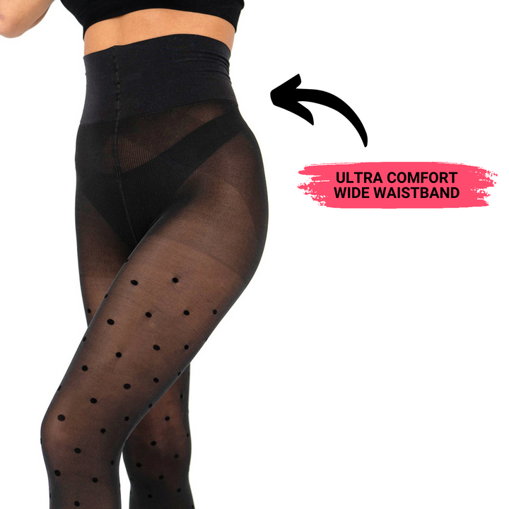 Dot Ladder-Free Lifting Tights